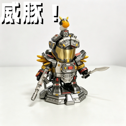 可换装机甲水豚，潮玩界的显眼包