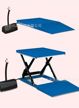 卖HY1005型电动低放型升降机剪叉式液压升降台电动堆高机