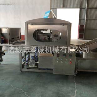 江米条巧克力涂层机麻薯涂衣机高黏度转子泵网带可拆卸清洗