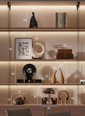 艺贝子中古侘寂风壁龛装饰品小众民宿客厅复古酒柜书房陶瓷软装饰