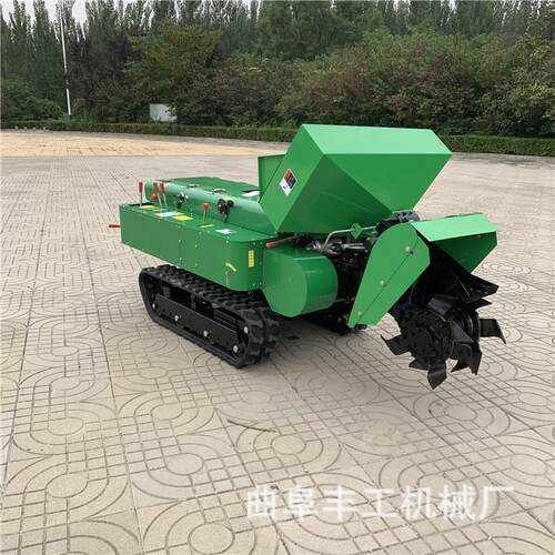 新款履带式拖拉机家用小型履带式微耕机多功能果园大棚开沟机