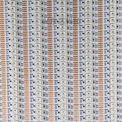 led柔性灯带4MM 3535min窄板i灯带5V 60灯SK6812内置幻彩全彩灯条