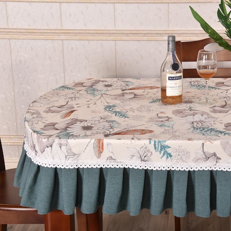 田园棉麻小清新桌布椭圆形布艺家用餐桌布桌单布茶几电视柜布定做,居家布艺,桌布,淘宝优惠券,粉丝福利购,淘宝优惠卷