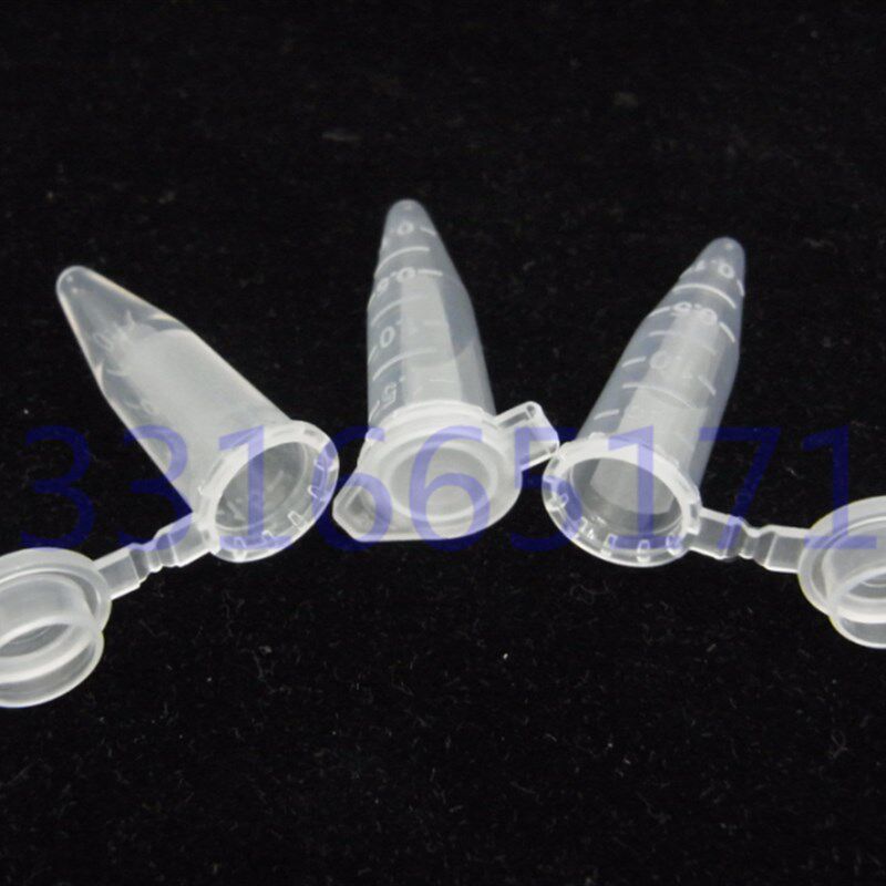 塑料离心管 EP管 尖底 按压盖 带刻度 1.5ml  500个/包