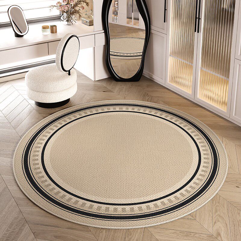 法式圆形书房转椅摇椅垫客厅高级感沙发茶几毯2025新款电脑转椅垫,居家布艺,转椅地垫,淘宝优惠券,粉丝福利购,淘宝优惠卷