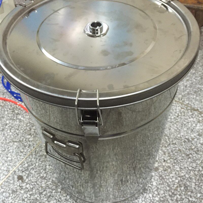 不锈钢粉桶 静电喷涂机粉末供粉桶 流化桶 塑粉桶 静电喷涂机配件