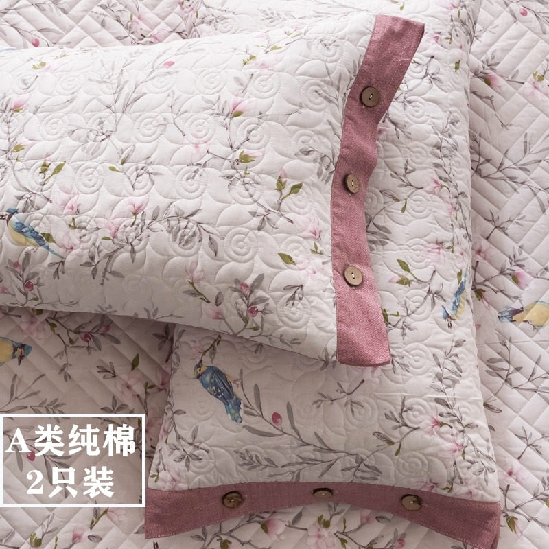 新款全棉夹棉枕套金奥莱定做小号儿童40X60cm订制35X50学生枕头套