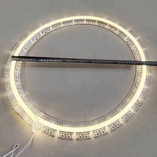 定制圆弧线条灯任意弯曲造型花边线形灯灯槽折弯线性灯预埋嵌入式