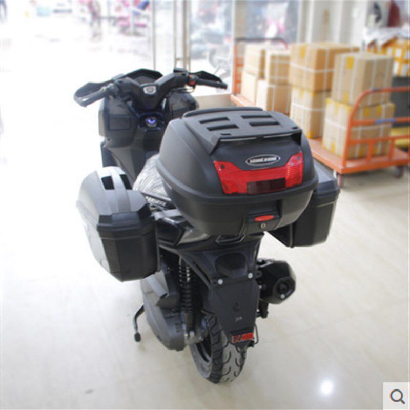 适用光阳s350边箱侧箱赛艇S350尾架后货架护杠保险杠改装三箱通用