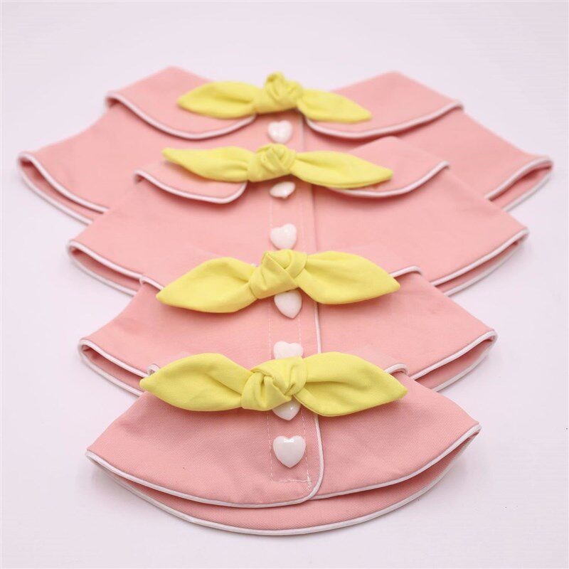 学院风法牛柯基猫咪泰迪比熊狗狗泰迪狗绳项圈小型犬宠物披肩围嘴