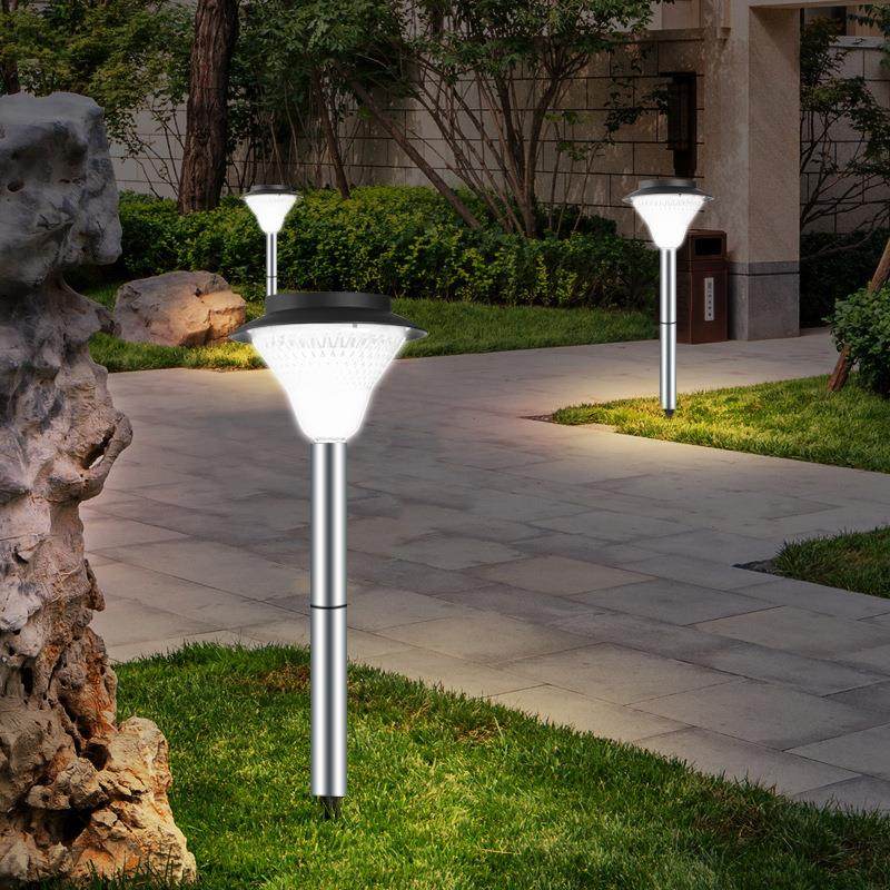 太阳能草坪灯户外防雨LED庭院照明柱头灯花园公园景观照明小路灯