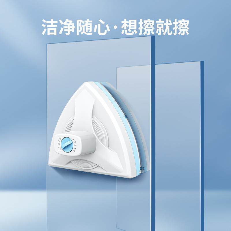 擦玻璃高楼家用单双三层双面擦窗户清洁刮水器防夹手可调磁工具刷