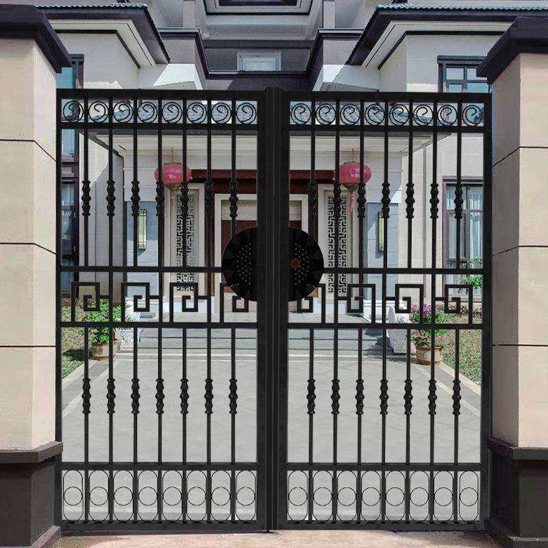庭院大门院子门铁艺门围墙门栅栏门防盗门别墅大门农村小铁门