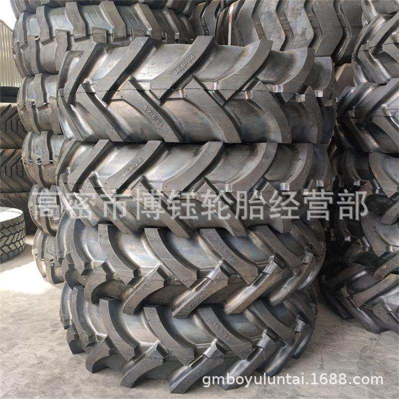 供应14.9-24东方红拖拉机农用人字轮胎12层级11.2-24 12.4-28轮胎
