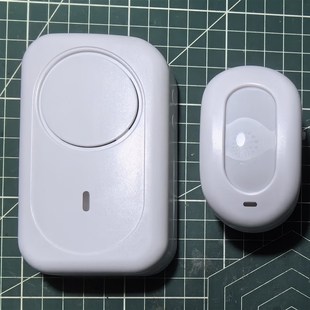 无线门铃百米自动通知小型红外线充电欢迎光临感应器感知家用门口