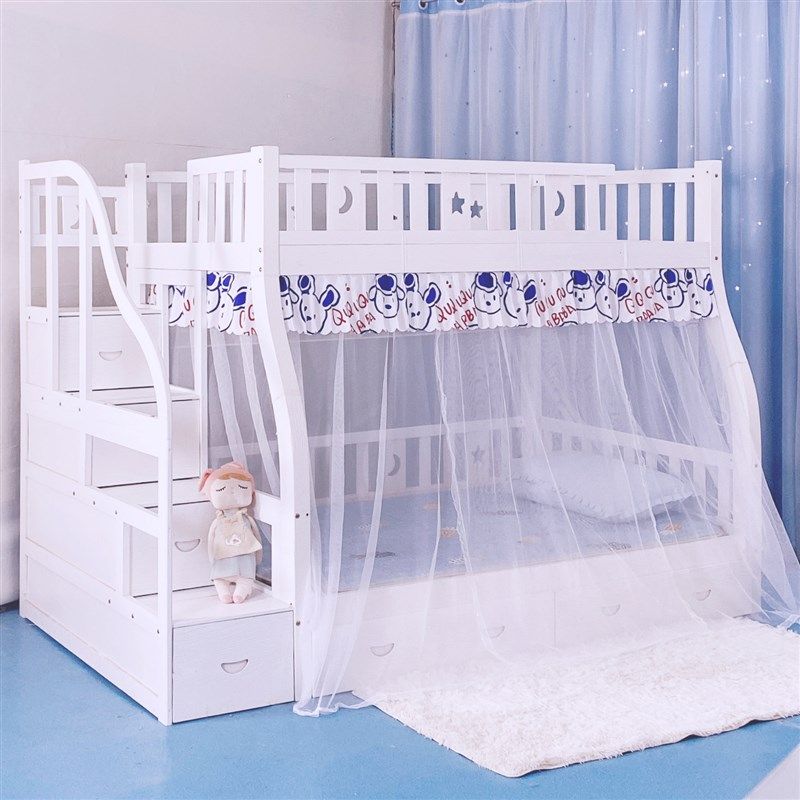 子母床蚊帐上下铺梯形1.2m1.5米儿童0.9家用1.35米双层高低床蚊帐,床上用品,蚊帐,淘宝优惠券,粉丝福利购,淘宝优惠卷