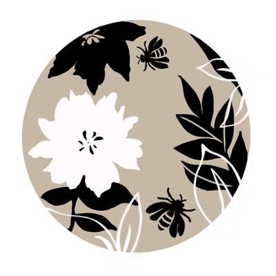 法式复古花卉卧室床边毯加厚植绒地毯高级感氛围感小资