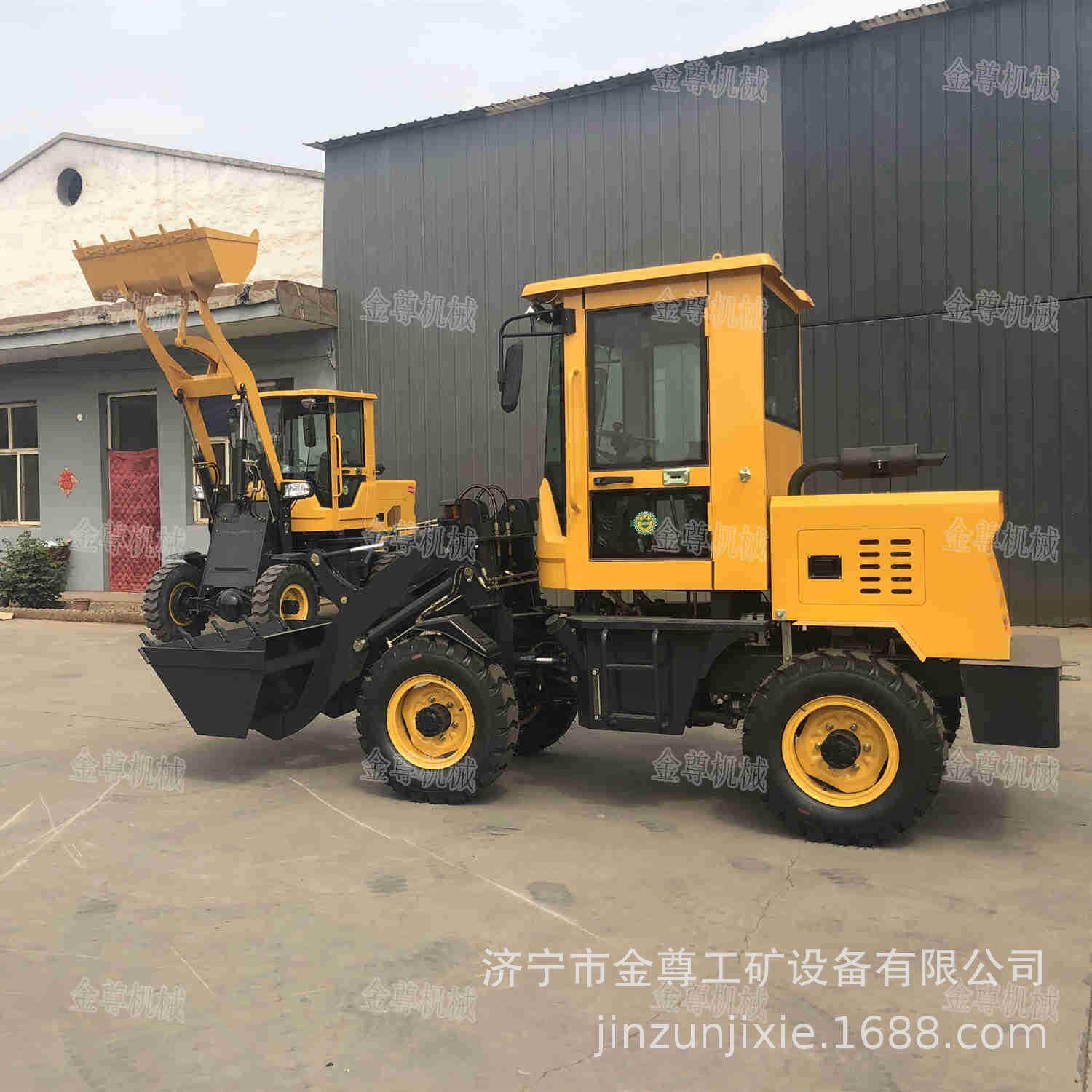 四驱多功能小型装载机电动铲车工地机械铲车新能源铲土机装卸轻松