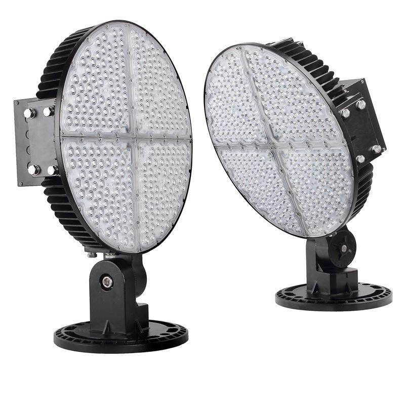 户外西瓜灯套件 LED投光灯外壳600W 室外照明灯具套件 投射灯外壳