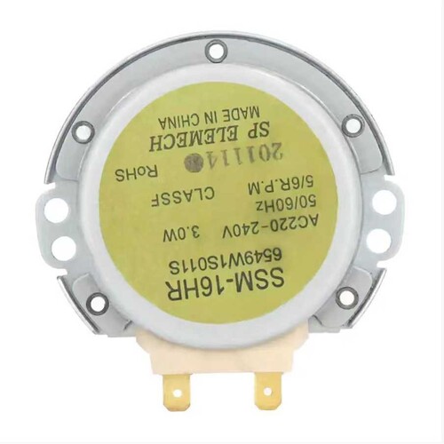适用微波炉配件转盘电机220V转盘电机SSM-16HR电机6549W1S011S全