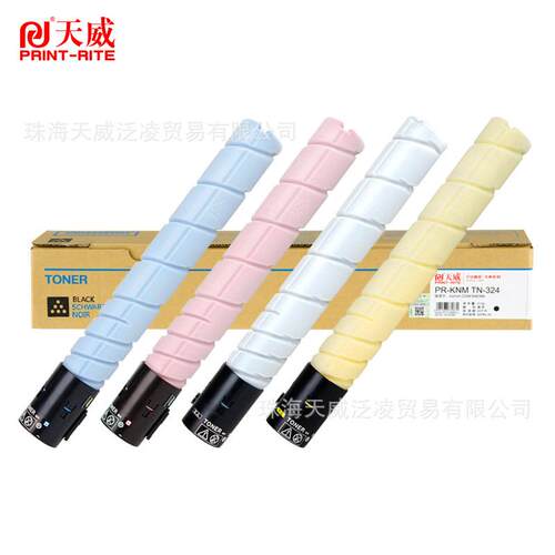 天威TN324粉筒适用柯尼卡美能达C308 368 bizhub 打印机墨粉