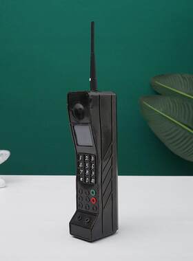 铁艺仿古手机大哥大模型90年代感怀旧老物件80后道具仿制复古摆件
