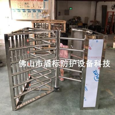 旅游景区入口安检通道单向半高转闸 梳状单项旋转门 只出不进限行