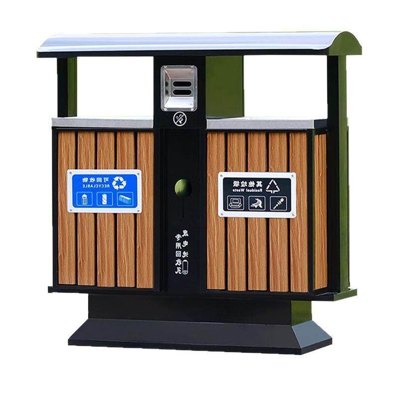 户外垃圾桶大号商用不锈钢果皮箱景区分类学校小区街道环卫桶定制