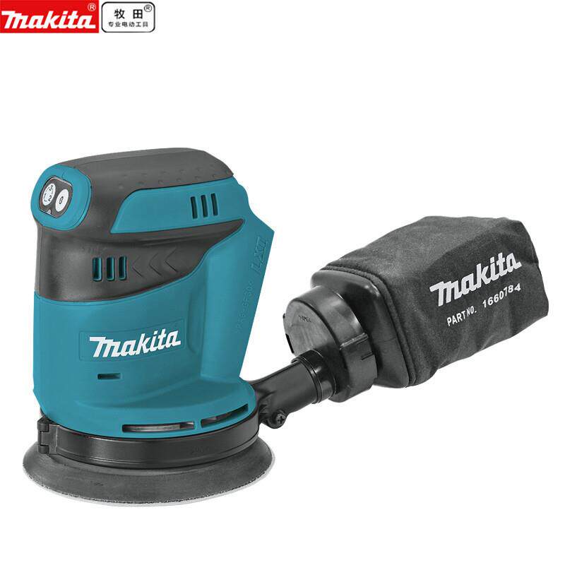 牧田 牧田充电式盘式砂光机125mm圆砂机砂纸机DBO180电动工具