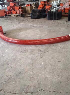 3.5寸4.5寸6寸加厚耐磨吸粮机红色软管螺旋蛟龙输送配件吸粮管