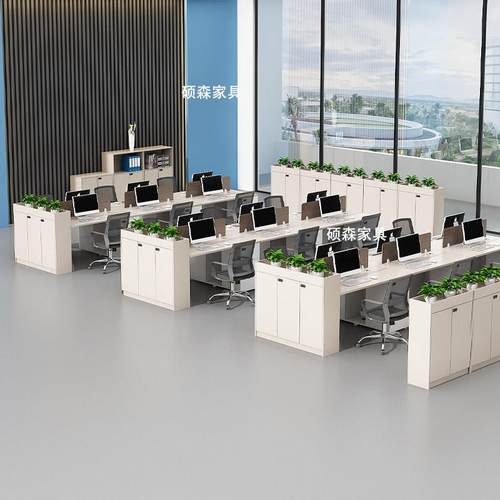 新款花槽柜隔断柜文件柜密码锁办公室隔断矮柜文件柜储物柜资料柜