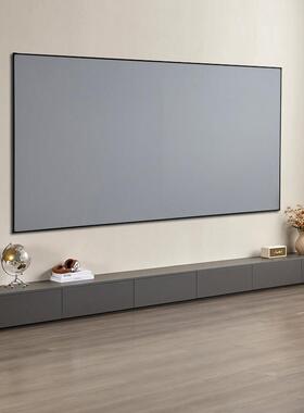 实木落地电视柜现代简约大小户型落地柜意式轻奢高级地台柜可悬空