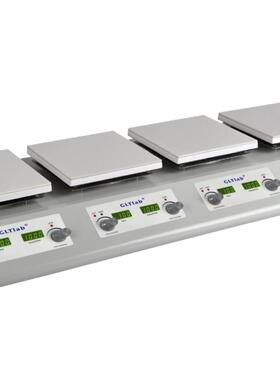 四联四位单控陶瓷盘恒温加热磁力搅拌机SHC-4P