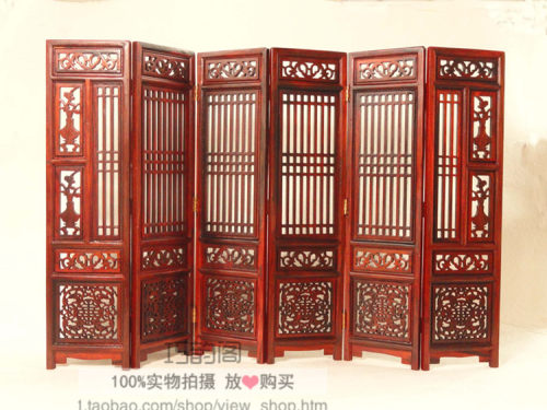 红木工艺品*红酸枝屏风*中式仿古微型家具*实木雕摆件*家居饰品