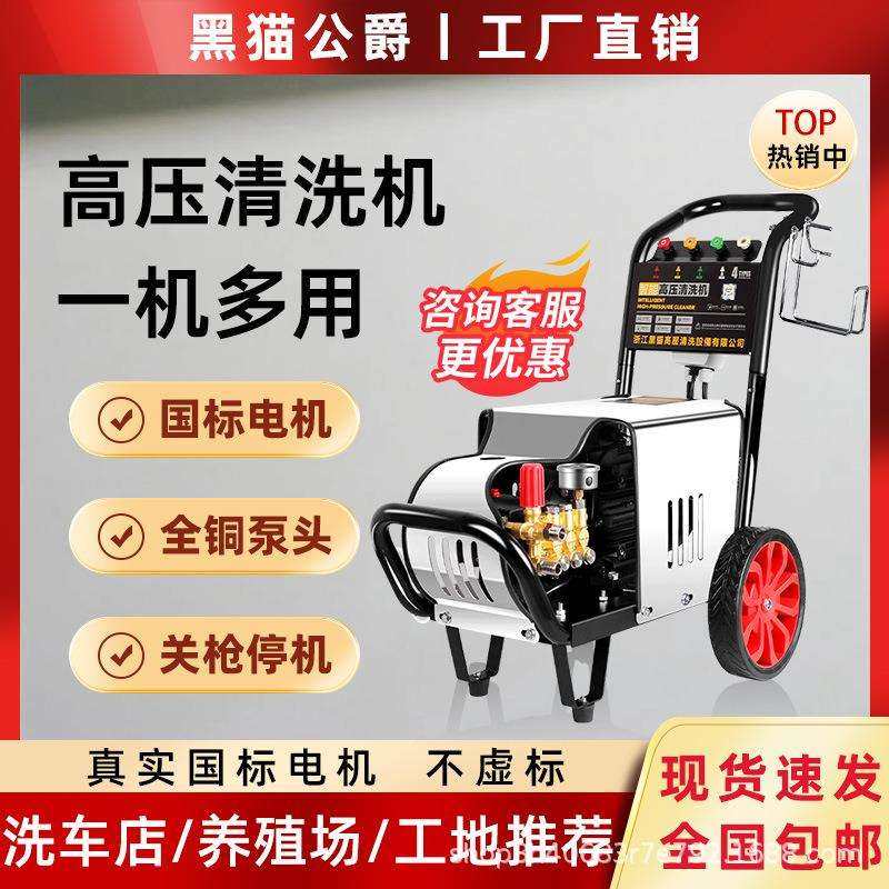 真实国标全铜电机高压清洗机商用洗车机浙江黑猫家用工业除漆疏通,鲜花速递/花卉仿真/绿植园艺,割草机/草坪机,淘宝优惠券,粉丝福利购,淘宝优惠卷