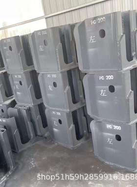 现货供应龙工LG挖掘机6060 6075 6485 6365引导轮前叉 护链器 架