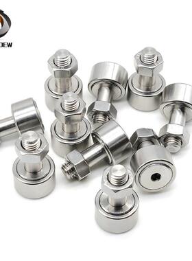 螺栓滚轮轴承CF8/KR19微型凸轮轴承从动器420不锈钢8*19*32.2