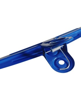 超大号加厚蓝色不锈钢山形夹画板夹20厘米30cm铁夹票据固定快速夹