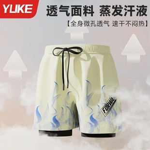 泡温泉裤 泡成人2024新款 沙滩裤 防尴尬泳帽泳镜游泳装 泳裤 套装 男款