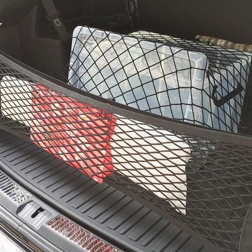 专用丰田皇冠陆放后备箱网兜汽车行李固定收纳网车载储物弹袋力网