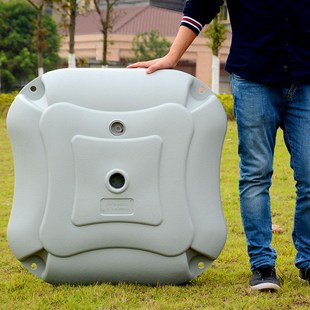 3米5米7米注水旗杆配件整体底座分体底座广告旗道旗彩旗沙滩旗