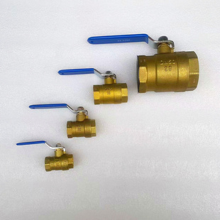 埃美柯铜球阀2316黄铜管道阀门4分6分1寸DN15 2加厚16公斤水阀