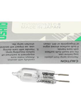USHIO显微镜灯泡JC 12V20W G6.35 12V35W JC 12V50W JC 12V100W