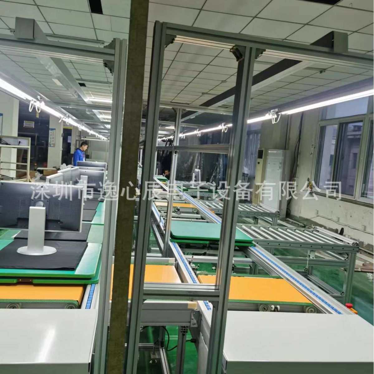 温州老化线霸王轮滑板车总装组立减速链家电组装2.5倍速流水线