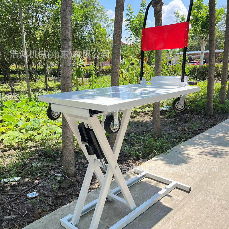 手动液压升降平台车小型简易款平台升降车电动平板车 升降手推车