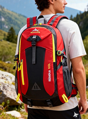 丽兰妮（箱包）户外登山包男女大容量旅游旅行背包40L运动双肩包