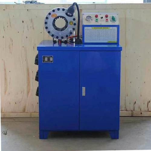 大棚钢管缩管机管件对接缩口机胶管缩管机自动扣压机全自动压管机