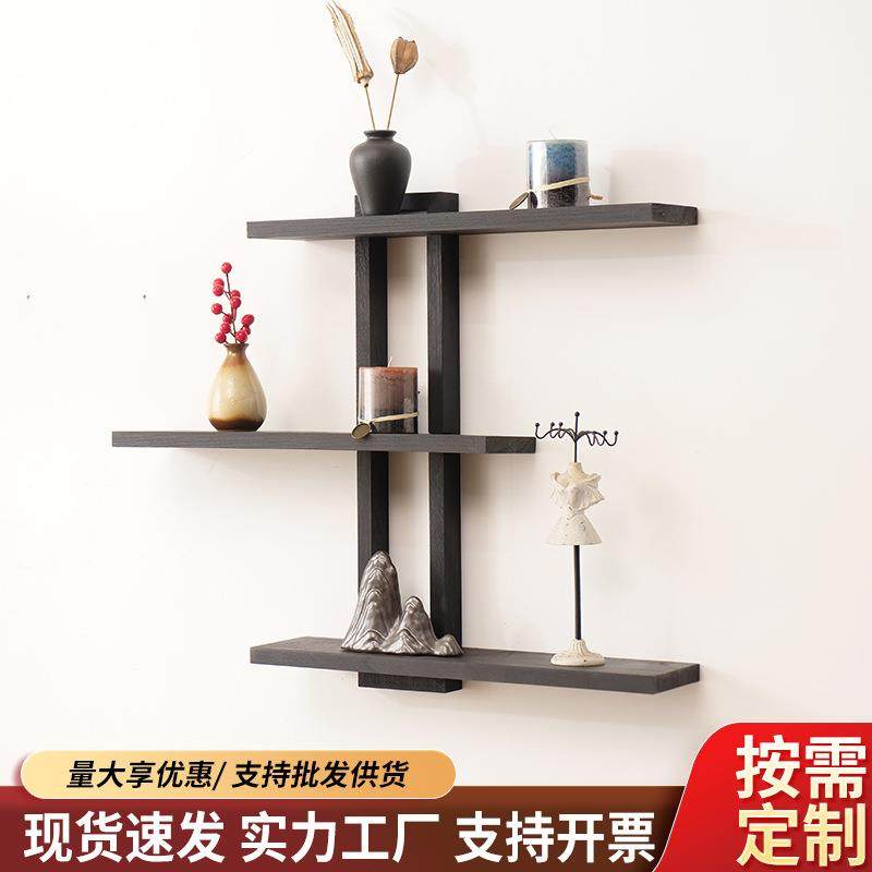 现货墙上的浮动搁板木质浴室架悬浮一字板卧室装饰花瓶置物架,收纳整理,书桌收纳置物架,淘宝优惠券,粉丝福利购,淘宝优惠卷