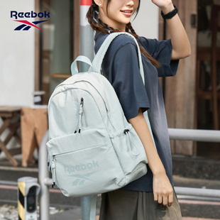Reebok锐步双肩包女背包大容量旅行包初高中生书包男大学生电脑包