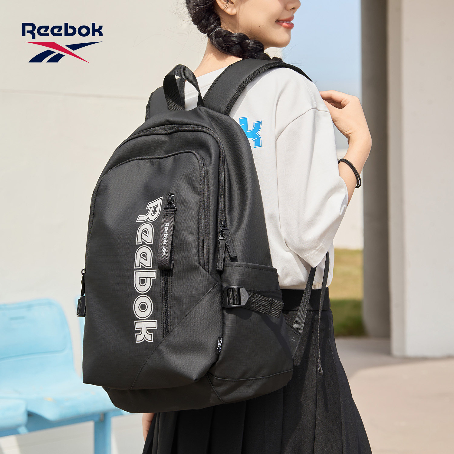 Reebok锐步轻便大容量双肩包运动旅行大学生背包户外通勤简约书包,箱包皮具/热销女包/男包,双肩背包,淘宝优惠券,粉丝福利购,淘宝优惠卷